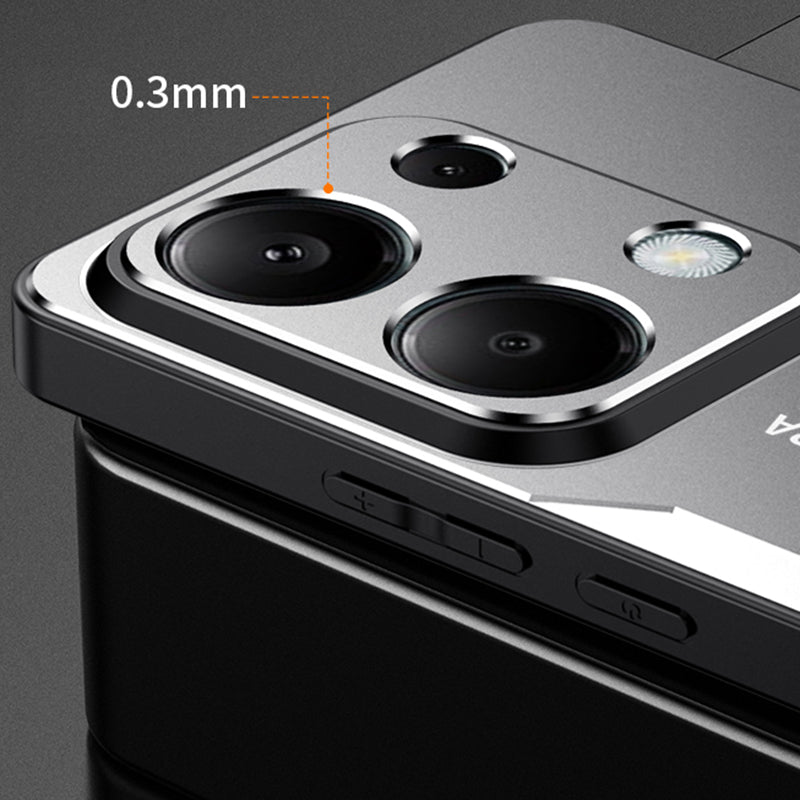 For Xiaomi Redmi Note 13 Pro 4G / Poco M6 Pro 4G Case Drop-Proof Aluminum Alloy+TPU+PC Phone Cover For Xiaomi Redmi Note 13 Pro 4G / Poco M6 Pro 4G Case Drop-Proof Aluminum Alloy+TPU+PC Phone Cover